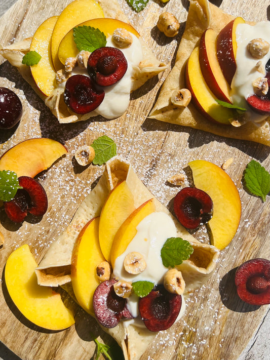 Heerlijke zomerse pannenkoeken