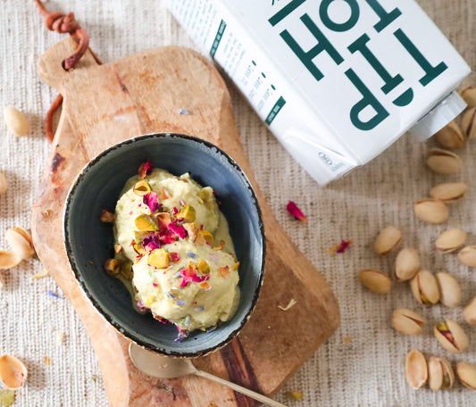 Vegan pistache ijs